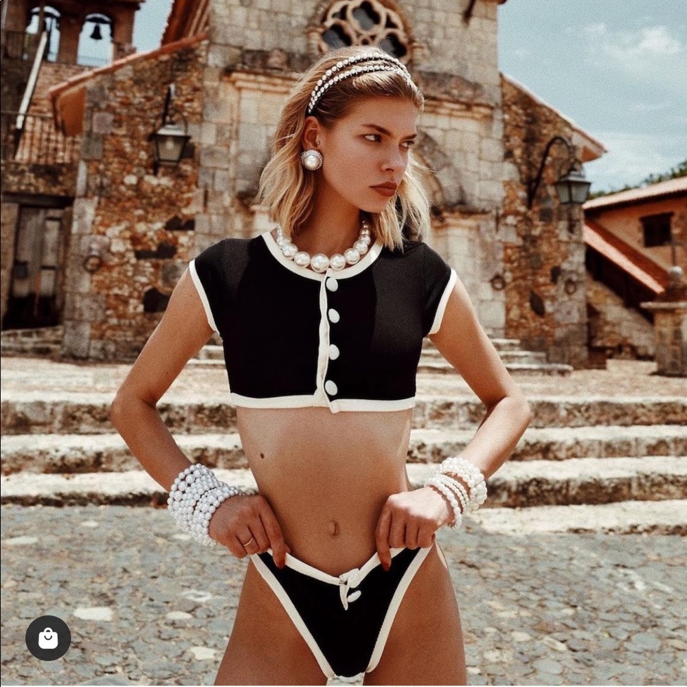 Same Swim Grace Black Bikini Medium